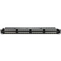 DLINK PATCH PANEL ANGULAR Cat6 UTP 24PORT, FULLY LOADED, KEYSTONE TYPE, 1U