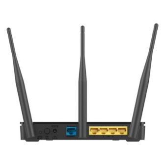 DLINK ROUTER WIRELESS DUAL BAND AC 750MBPS, 3X FIXED EXTERNAL ANTENNAS, 4x 10/100LAN PORTS, 1x WAN PORT, UNIVERSAL REPEATER MODE SUPPORT