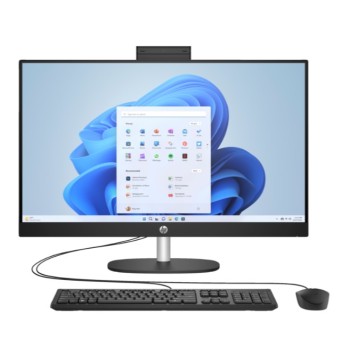 HP PC ALL IN ONE 27-CR1005NV, 27’’ FHD TOUCH, INTEL ULTRA 5-125U 3.6-4.3GHz/12MB, 12 CORES, 16GB, 1TB NVMe SSD, INTEL UHD GRAPHICS, CAM, SPEAKER, WIN 11 HOME, 2YW, JET BLACK