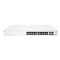 HPE ARUBA SWITCH INSTANT ON 1930 24G, 24x PORTS GIGABIT, FULL PoE CLASS4 370W, 4 SFP+ PORTS, LAYER 2+ (STATIC ROUTING), SMART MANAGED, VLAN, ADVANCE SECURITY FEATURES, RACK MOUNTABLE, LIFETIME WARRANTY