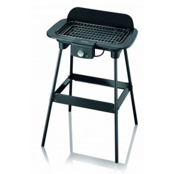 SEVERIN GRILL TABLE WITH STAND 2300W, HIGH QUALITY SURFACE 851 CM2, REMOVABLE WINDSHIELD, VARIABLE THERMOSTAT