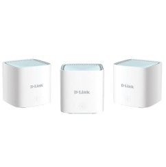 DLINK WIRELESS WHOLE HOME MESH KIT AX1500 DUAL BAND, EAGLE PRO AI, (PACK OF 3 UNITS ), DOS, STATEFUL PACKET INSPECTION, ANTI-SPOOFING CHECKING, IP/MAC ADDRESS FILTERING, 1 X DMZ