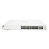 HPE ARUBA SWITCH INSTANT ON 1960 24G, 24x PORTS GIGABIT, 24 PORTS FULL POE CLASS 4 AND 6, 2XGT 10GBE PORTS, 2 SFP+ PORTS, 370W, SMART MANAGED, STACKABLE, LIFETIME WARRANTY