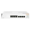 HPE ARUBA SWITCH INSTANT ON 1830 8G POE 65W, 8x PORTS GIGABIT (4 PORTS POE), LAYER 2, SMART MANAGED, QOS, EEE, VLAN, SPANNIG TREE, SNTP, CLOUD MANAGED, RACK MOUNTABLE, LIFETIME WARRANTY