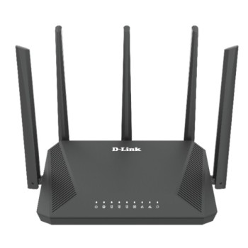 DLINK ROUTER WIRELESS AX3000 EXO WI-FI 6 4X4 DUAL BAND (11N/AC/AX), 4 X GIGABIT PORTS, 2.5 GIGA WAN, 5 EXTERNAL ANTENNA, OFDMA, FOTA, D-LINK WI-FI MESH SUPPORT, INTERCHANGABLE UK/EU PLUG
