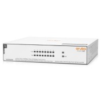 HPE ARUBA SWITCH INSTANT ON 1430 8G 64W, 4x PORTS GIGABIT POE, LAYER 2, UNMANAGED, PLUG AND PLAY, RACK MOUNTABLE, FANLESS DESIGN FOR SILENT OPERATION, LIFETIME WARRANTY