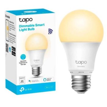 TP-LINK TAPO, SMART WI-FI LIGHT BULB, 2.4 GHZ, IEEE 802.11B/G/N, 220–240 V, 50/60 HZ, 806 LUMENS, LIFETIME UP TO 15000 HOURS
