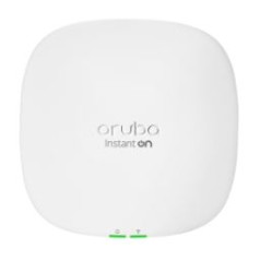 HPE ARUBA ACCESS POINT INSTANT ON AP25, INDOOR, 5GHZ 4X4 MIMO, DUAL RADIO, UPLINK 2.5 GIGABIT ETHERNET PORT, WITH POE-IN SUPPORT, WIFI 6, 2YW
