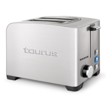TAURUS TOASTER MY TOAST II LEGEND, 850W, 2 VARIABLE SLOTS, DEFROST MODE, REHEAT, LED LIGHT CRUMB TRAY CORD HOLDER, STAINLESS STEEL