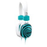 GENIUS HEADPHONES HS-M470, SUPPORT ALL MOBILE EXCEPT NOKIA, VOLUME CONTROL, CALL SWITCH, MICROPHONE, ADJUSTABLE HEADBAND, LEATHER EARS, GOLD 3.5MM JACK, CABLE LENGTH 1.2M, WHITE/MAZE