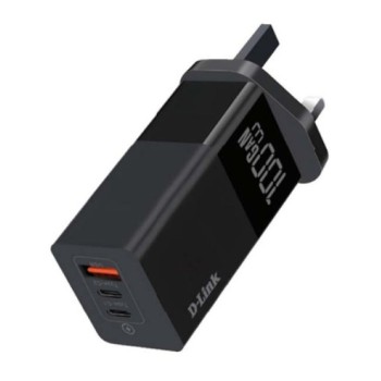 DLINK AC/DC ADAPTOR USB + USB-C X 2 GaN GEN3 100W