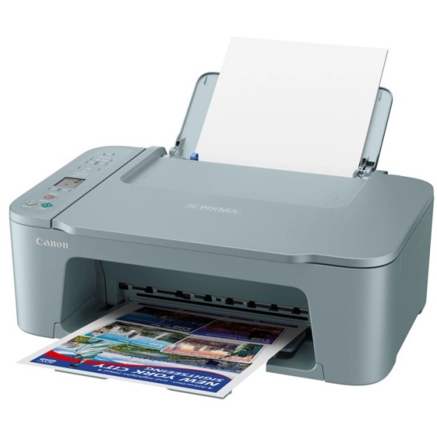 CANON PRINTER ALL IN ONE INKJET HOME - OFFICE TS3752I A4, PRINT, SCAN, COPY, CLOUD, 4800 X 1200 DPI, 7.7IPM ( B), 4iPM (C), LCD 3.8cm, USB, WIFI, BLUE