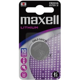 MAXELL BATTERIES CR2016 1PC BLIST PK 4902580103019