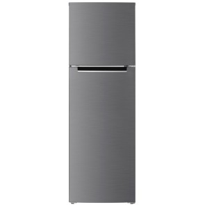 HYUNDAI REFRIGERATOR, TOP FREEZER, 2-DOOR, E, NO FROST, 247L, 245KWH, 41DB, AIR-FLOW COOLING, GLASS SHELF, DOOR BALCONY, CRYSTAL DRAWER, HxWxD 1.67x0.55x0.56, INOX