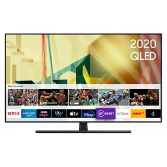 SAMSUNG TV 55'' Q70A, F, 3840X2160 UHD, 4K, QLED, SMART, 3400 PQI