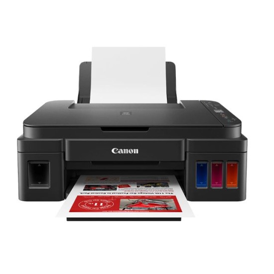 CANON PRINTER ALL IN ONE INKJET HOME - OFFICE G3411 A4, PRINT, SCAN, COPY, 8iPM (B), 5iPM (C), WITH REFILABLE TANKS, USB, WIFI