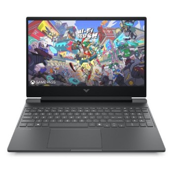 HP NOTEBOOK VICTUS GAMING 15-FB3007NV, AMD RYZEN 7 7445H 3.2-4.7GHz/16MB, 6 CORES, 16GB (1x16GB DDR5-5600), 512 GB PCIe Gen4 NVMe M.2 SSD, NVIDIA GEFORCE RTX 4050 6GB, 15.6'' FHD 144Hz, WIN 11 HOME, 2YW, PERFORMANCE BLUE