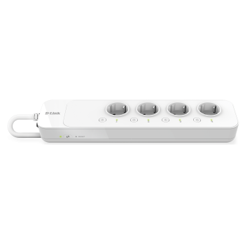 DLINK WIRELESS N SMART POWER STRIP, SMART REMOTE CONTROL, CONTROL YOUR APPLIANCES FROM ANYWHERE, SURGE &amp; OVERHEAT PROTECTION, WPS, 4 X UK PLUGS, 1.5M CABLE