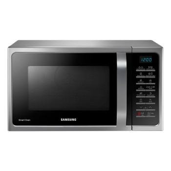 SAMSUNG MICROWAVE, MW5000H, CONVECTION MWO, 28L, 900W, GRILL 1500W, CERAMIC ENAMEL, 6 POWER LEVELS, ECO, TURNTABLE ON/OFF, FOOD WARMING, HEALTHY COOKING, LED DISPLAY, STS SILVER