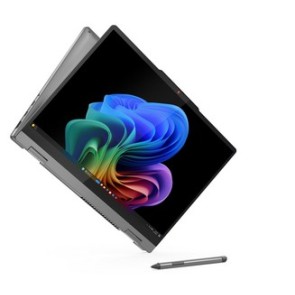 LENOVO NOTEBOOK IDEAPAD 5 2 IN 1 14Q8X9, SNAPDRAGON X PLUS X1P-42-100, 3.4GHz/30MB, 8C, 45TOPS, 16GB, 1TB SSD M.2 2242 PCIe4, QC ADRENO, 14' WUXGA 1920x1200 OLED 400NITS, TOUCH, WIFI7, BT, USB-A, USB-C, HDMI, WIN 11 HOME, 2YW, GRAY