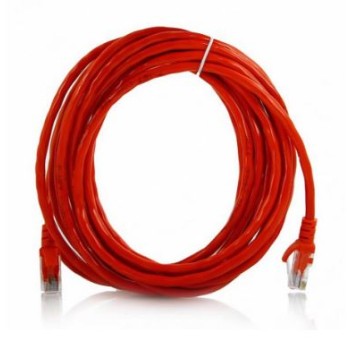 DLINK PATCH CORD CAT6 UTP 24 AWG, ROUND, 3M, RED