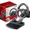GENIUS SPEED WHEEL 5, 8-BUTTONS, TURBO FUNCTION, FOOT PEDALS, USB INTERFACE, SUPPORT WINDOWS &amp; PLAYSTATION 3, C-CLAMP FOR TABLETS/DESKS