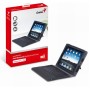 GENIUS KEYBOARD CASE LUXEPAD PRO, BLUETOOTH EDR 2.0, FOR APPLE IPAD, LEATHER CASE BLACK, RECHARGEABLE BATTERY WITH USB CHARGE CABLE, UP TO 10 METERS