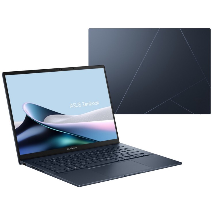 ASUS NOTEBOOK ZENBOOK 14 OLED, UX3405CA-OLED-QL535W, INTEL CORE ULTRA 7 255H 2-5.1GHz/24MB, 16C, 32GB, 1TB M2 NVMe PCIe4, INTEL ARC, 14' OLED WUXGA 1920x1200, WIFI7, BT, USB-A, USB-C, HDMI, WIN 11 HOME, 2YW, PONDER BLUE ASUS NOTEBOOK ZENBOOK 14 OLED, UX3405CA-OLED-QL535W, INTEL CORE ULTRA 7 255H 2-5.1GHz/24MB, 16C, 32GB, 1TB M2 NVMe PCIe4, INTEL ARC, 14' OLED WUXGA 1920x1200, WIFI7, BT, USB-A, USB-C, HDMI, WIN 11 HOME, 2YW, PONDER BLUE