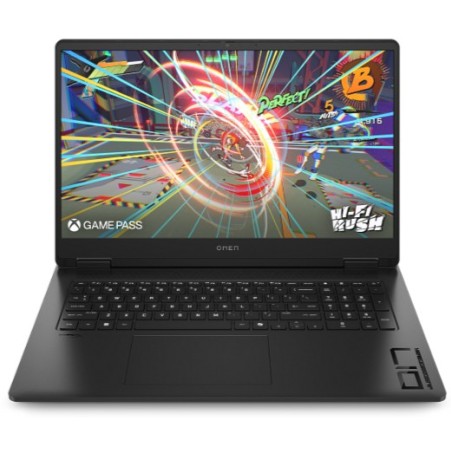 HP NOTEBOOK OMEN GAMING 17-db1008nv, AMD RYZEN AI 7 350 2.0-5.0GHz/16MB, 8 CORES, 50 NPU TOPs, 24GB, 1TB PCIe NVMe M.2 SSD, NVIDIA GEFORCE RTX 5060 8GB, 17.3'' FHD 144Hz, WIN 11 HOME, 2YW, SHADOW BLACK