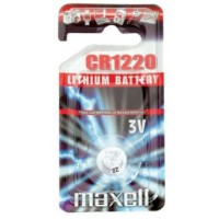 MAXELL BATTERIES CR1220 1PC BLIST PK 4902580102982