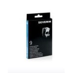 SEVERIN COFFEE MACHINE KV8055 DESCALING TABLETS 9-PIECE BLISTER PACK, PROTECTS THE MACHINE FROM CALCIFICATION &amp; INCREASES THE LONGEVITY OF THE MACHINE