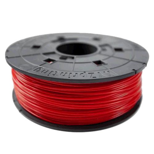XYZ FILAMENT PLA 600G CLEAR RED XYZ FILAMENT PLA 600G CLEAR RED