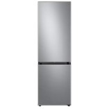 SAMSUNG REFRIGERATOR BESPOKE BOTTOM FREEZER, 344L, E, ALL AROUND COOLING, QUICK COOLING, REVERSIBLE DOOR, 4 SHELVES, NO FROST, HxWxD 1.85x0.60x0.66, INOX