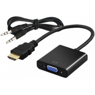 SAVIO ADAPTER HDMI TO VGA W/AUDIO