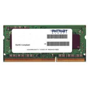 PATRIOT SDDDR3  004GB 1600MHz PC3-12800 LOW-V