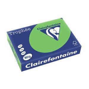 TROPHEE P.PAPER A4 80GR GREEN INTENSIVE 1875 TROPHEE P.PAPER A4 80GR GREEN INTENSIVE 1875