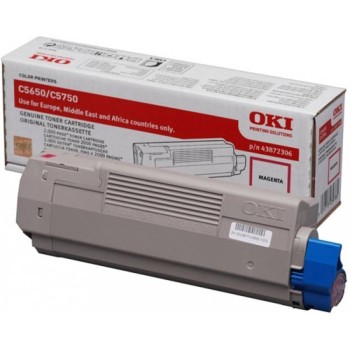 OKI TONER C5650/C5750 2k MAGENTA 6198