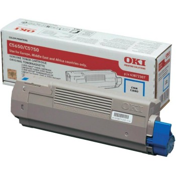 OKI TONER C5650/C5750 2k CYAN 6199