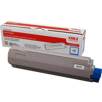OKI TONER C810/830 CYAN 8K N.6232