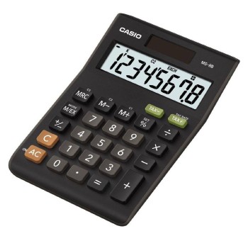 CASIO CALCULATOR MS-8B BLK CASIO CALCULATOR MS-8B BLK