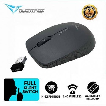 ALCATROZ AIRMOUSE3 WIRELESS MOUSE GRAY SILENT 20787