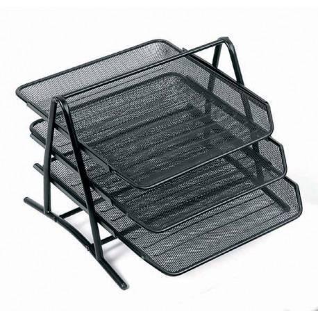 TELLENO 3-TIER TRAY SILVER H2003