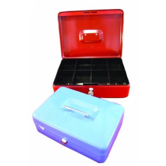 B/R CASH BOX HOLDER 8" RED BR00114