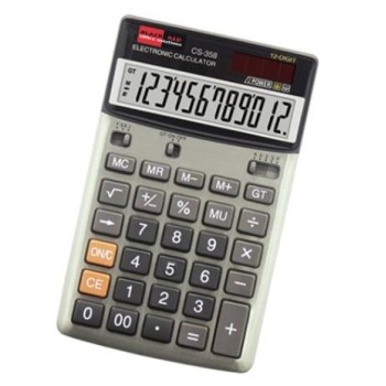 B/R CALCULATOR 12DIGITS CS-358/CA62210