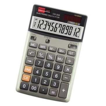B/R CALCULATOR 12DIGITS CS-358/CA62210