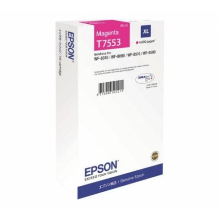 EPSON INK CARTRIDGE T7553 XL MAGENTA EPSON INK CARTRIDGE T7553 XL MAGENTA
