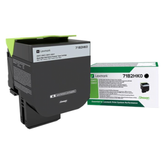 LEXMARK TONER 71B2HK0 HIGH CAPACITY BLACK
