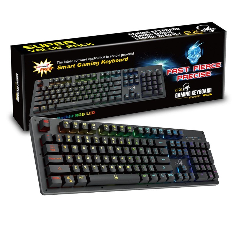 GENIUS USB Gaming Keyboard Scorpion K10