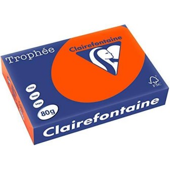 TROPHEE P.PAPER A4 80GR ORANGE INTENSIVE 1873 TROPHEE P.PAPER A4 80GR ORANGE INTENSIVE 1873