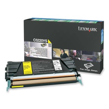 LEXMARK TONER C5220YS YELLOW
